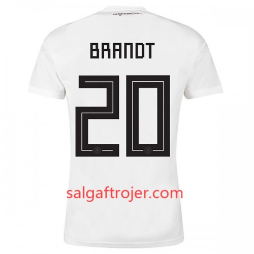 Tyskland Fodboldtrøjer Brandt 20 Hjemmebanesæt VM 2018 Tyskland Fodboldtrøjer Brandt 20 Hjemmebanesæt VM 2018